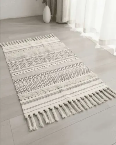 Alfombra kilim 60×100 cm flores abstracto