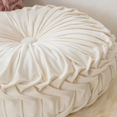 Cojín decorativo redondo velvet 45 cms – foto 5