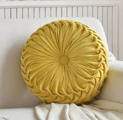 Cojín decorativo redondo velvet 45 cms – foto 8