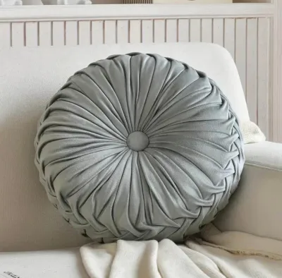 Cojín decorativo redondo velvet 45 cms – foto 3