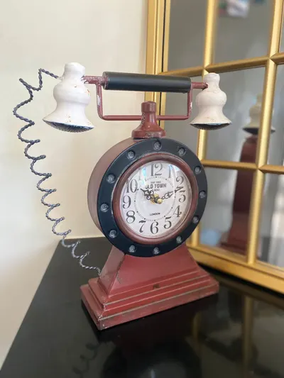 Reloj de mesa Old Town London estilo vintage – foto 1