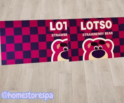 Set 2 Alfombras de Cocina Antideslizantes Lotso Osito – foto 3
