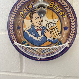 Destapador de botellas vintage “Drink Beer”