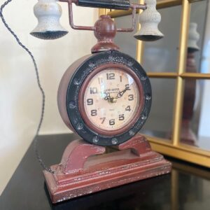 Reloj de mesa Grand Hotel Paris estilo vintage