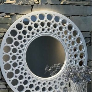 ESPEJO REDONDO BLANCO 63 CMS
