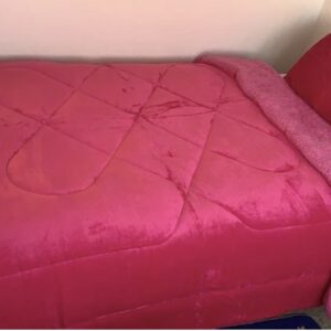 Plumón Sherpa Chiporro Liso 1.5 plazas Fucsia