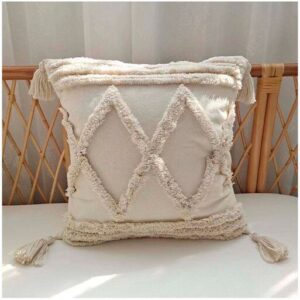 FUNDA DE COJIN BOHO NÓRDICO