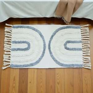 Alfombra kilim 60 x 100 Arco Gris